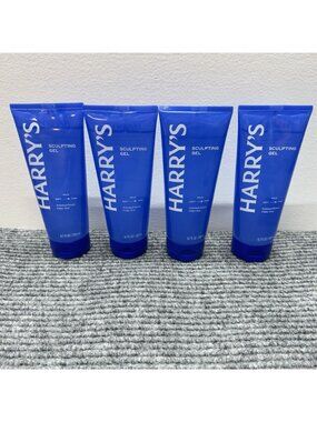 Harry's Sculpting Gel Firm Hold 6.7 fl oz 4 Pack Flake Free Polished Finish New